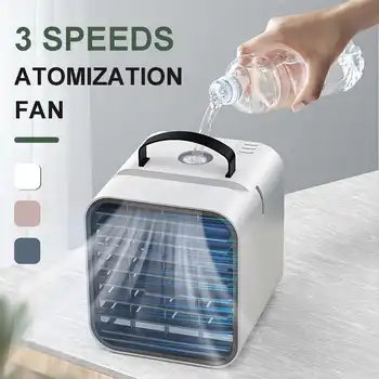 Mini Portable Air Conditioner cool Fan Multi-function Humidifier USB Desk Air Cooler with Ultrasonic Atomization Quiet Wind 5V
Mini Portable Air Conditioner cool Fan Multi-function Humidifier USB Desk Air Cooler with Ultrasonic Atomization Quiet Wind 5V