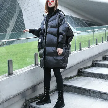 XUXI Autumn And Winter 2020 Women Coat Cotton Padded Clothes Long And Loose Heavy Coat Large Cotton Padded New FZ3381
XUXI Autumn And Winter 2020 Women Coat Cotton Padded Clothes Long And Loose Heavy Coat Large Cotton Padded New FZ3381