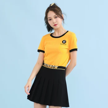 IEF Summer Letter Print Two Piece Set Women Patchwork Round Neck Short Tops High Waist Pleated Skirt Female Suit 1301A-D13631-
IEF Summer Letter Print Two Piece Set Women Patchwork Round Neck Short Tops High Waist Pleated Skirt Female Suit 1301A-D13631-