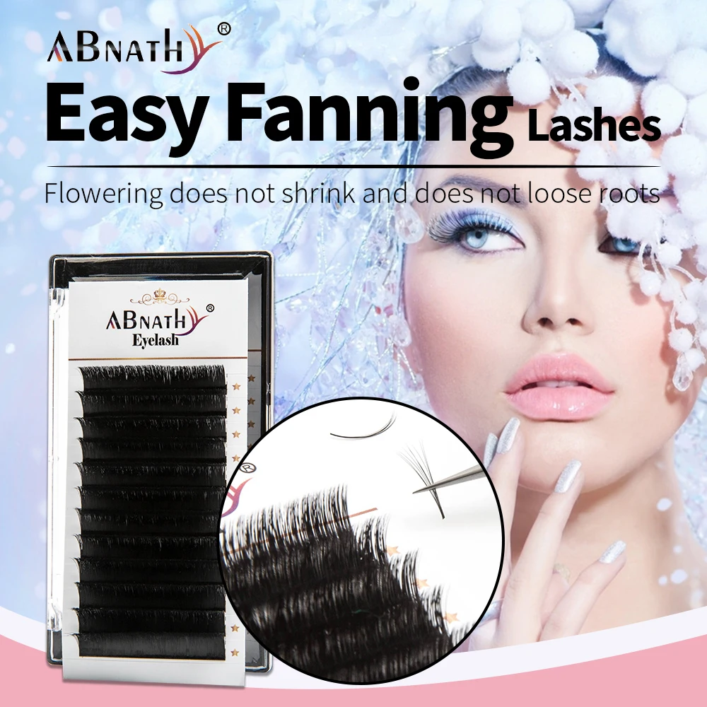 Abnathy Easy Fanning Eyelash Extension Blooming Volume Eyelashes Self-making Fast Fans Bloom Lashes Extension Volume Lash
Abnathy Easy Fanning Eyelash Extension Blooming Volume Eyelashes Self-making Fast Fans Bloom Lashes Extension Volume Lash