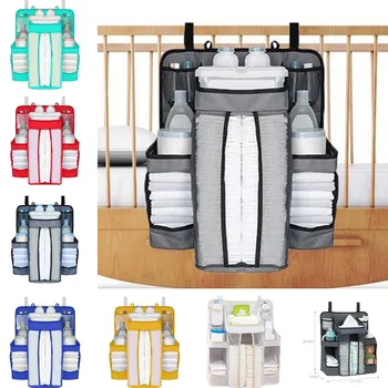 Baby Diaper Storage Large Capacity Organizer Crib Hanging Storage Portable Bag Caddy Organizer for Baby Essentials Bedding Set 
Baby Diaper Storage Large Capacity Organizer Crib Hanging Storage Portable Bag Caddy Organizer for Baby Essentials Bedding Set