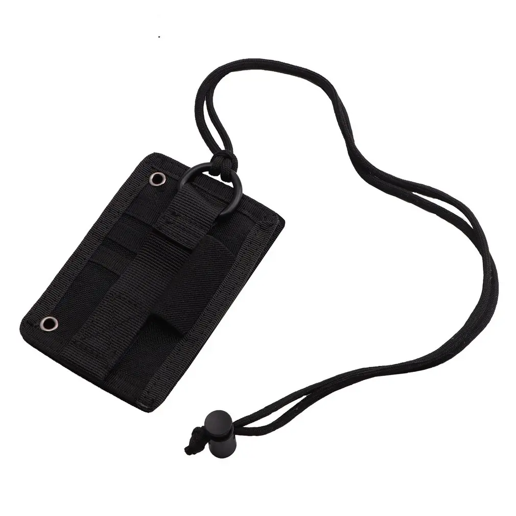 Portable Size Tactical ID Card Holder Hook Loop Patch Badge Holder Neck Lanyard Key Ring Credit Card Organizer Outdoor Bag
Portable Size Tactical ID Card Holder Hook Loop Patch Badge Holder Neck Lanyard Key Ring Credit Card Organizer Outdoor Bag