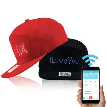 Unisex Men Women Animated LED Message Sign Hiphop Cap Adjustable Baseball Hat New
Unisex Men Women Animated LED Message Sign Hiphop Cap Adjustable Baseball Hat New