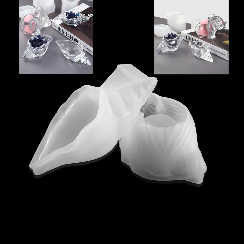 1pc Conch Crystal Mirror Silicone Resin Mold Conch Shape Makeup Egg Storage Shell Ocean Epoxy Resin Mold For DIY Handmade Making
1pc Conch Crystal Mirror Silicone Resin Mold Conch Shape Makeup Egg Storage Shell Ocean Epoxy Resin Mold For DIY Handmade Making