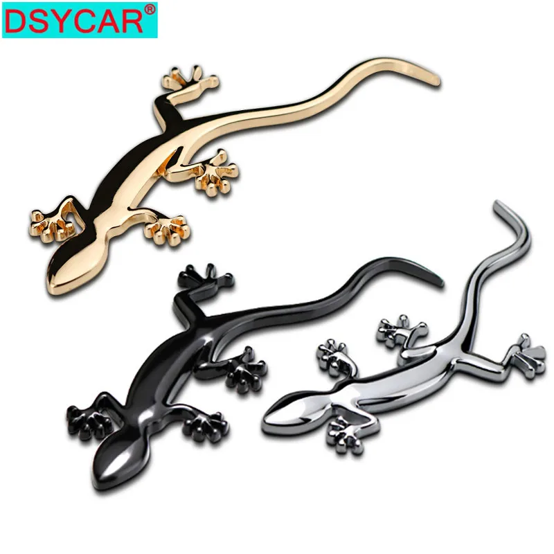 DSYCAR 1Pcs 3D Metal Gecko Car Side Fender Rear Trunk Emblem Badge Sticker Decals for JEEP BMW Nissan Audi VW Ford Honda car
DSYCAR 1Pcs 3D Metal Gecko Car Side Fender Rear Trunk Emblem Badge Sticker Decals for JEEP BMW Nissan Audi VW Ford Honda car