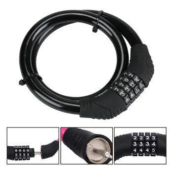 Bicycle Lock Bike Password Lock Anti-Theft Combination Number Code Bicycle Lock Steel Cable Chain Security Safety Lock
Bicycle Lock Bike Password Lock Anti-Theft Combination Number Code Bicycle Lock Steel Cable Chain Security Safety Lock