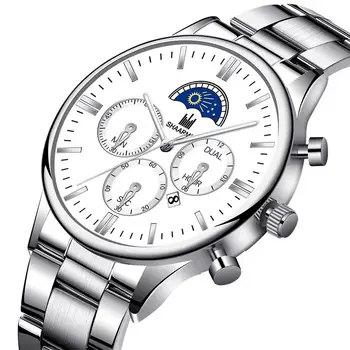 SHAARMS men fashion watch stainless steel quartz wristwatch male business watches 2020 relogio masculino
SHAARMS men fashion watch stainless steel quartz wristwatch male business watches 2020 relogio masculino