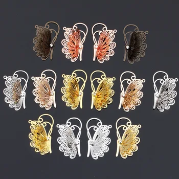 200pcs 25*40mm Brass Metal 3 layger Filigree Butterfly Pendant Charms DIY Jewelry Accessories Women Necklace Designs Wholesale
200pcs 25*40mm Brass Metal 3 layger Filigree Butterfly Pendant Charms DIY Jewelry Accessories Women Necklace Designs Wholesale
