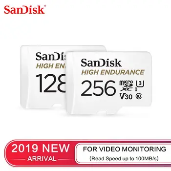 

SanDisk Memory Card High Endurance Video Monitoring 32GB 64GB MicroSD Card SDHC/SDXC Class10 40MB/s TF Card for Video Monitoring