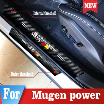 4PCS/set Car Stickers Sill Scuff Anti Scratch PU Leather Protector Auto Door Stickers Decal Paster For Mugen Power Car Accessori
4PCS/set Car Stickers Sill Scuff Anti Scratch PU Leather Protector Auto Door Stickers Decal Paster For Mugen Power Car Accessori