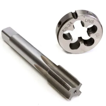 2*Hand Tap+2*Round Die 5/8inch -24+1/2inch -28 UNEF HSS Right Hand Thread Taps And Dies Set Tools
2*Hand Tap+2*Round Die 5/8inch -24+1/2inch -28 UNEF HSS Right Hand Thread Taps And Dies Set Tools