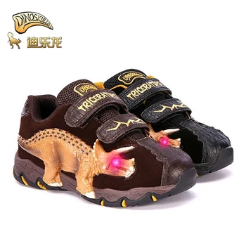 Dinoskulls Children Shoes Boys Dinosaur Glowing Sneakers Autumn Cow Suede 2020 Kids Led Light Fashion Rubber Outdoor Shoes 3-9T
Dinoskulls Children Shoes Boys Dinosaur Glowing Sneakers Autumn Cow Suede 2020 Kids Led Light Fashion Rubber Outdoor Shoes 3-9T