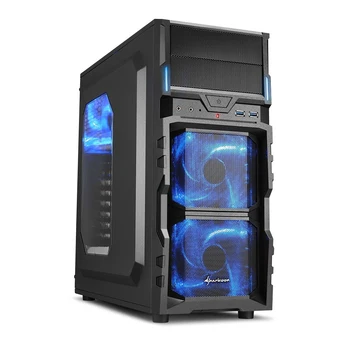 Sharkoon VG5-W led gaming case black (ATX, acrylic, fan 2x120 mm + 1x120 mm, 2xUSB 3.0, audio)
Sharkoon VG5-W led gaming case black (ATX, acrylic, fan 2x120 mm + 1x120 mm, 2xUSB 3.0, audio)