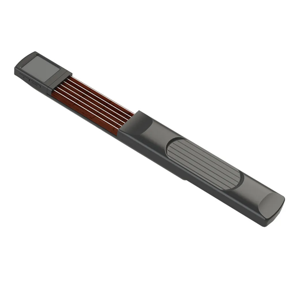 Portable Pocket Guitar 6 Fret Model Wooden Practice 6 Strings Guitar Trainer Tool Gadget for Beginners High Quality Hot Sale #N
Portable Pocket Guitar 6 Fret Model Wooden Practice 6 Strings Guitar Trainer Tool Gadget for Beginners High Quality Hot Sale #N