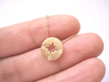 10 Small Compass Pendant Charm navigation South Direction geometric Disc Circle Disk chain Necklaces jewelry for Women Men gift
10 Small Compass Pendant Charm navigation South Direction geometric Disc Circle Disk chain Necklaces jewelry for Women Men gift