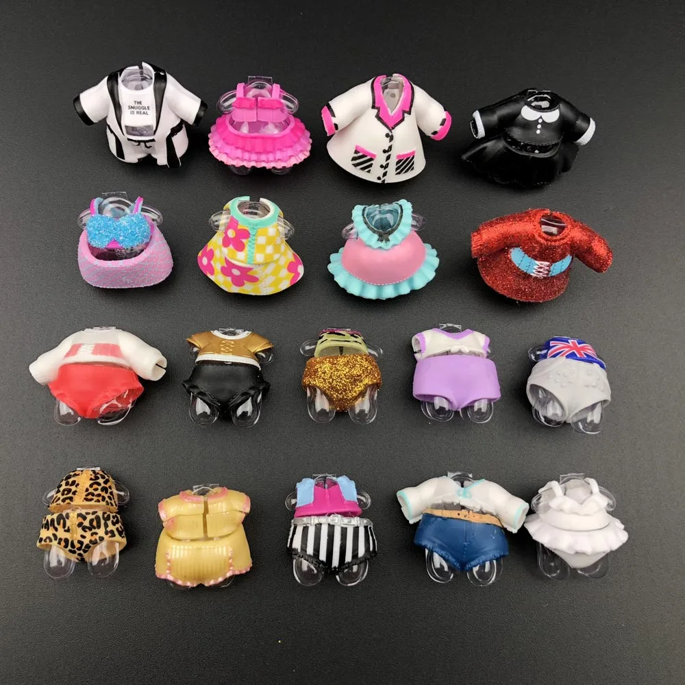 1pc can choose Original Surprised Beautiful Doll Clothes For DIY LOL Big Doll Figure Toy Accessories Toy Decorations Products
1pc can choose Original Surprised Beautiful Doll Clothes For DIY LOL Big Doll Figure Toy Accessories Toy Decorations Products