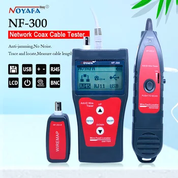 NF_300 l Lan tester RJ45 LCD cable tester Network monitoring wire tracker without noise interference NOFAYA NF-300
NF_300 l Lan tester RJ45 LCD cable tester Network monitoring wire tracker without noise interference NOFAYA NF-300