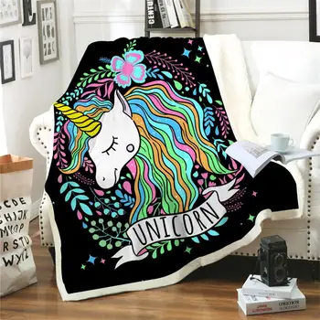 Black Beauty Unicorn Horse Blankets For Beds Sofa Winter Velvet Plush Blanket Children Adults Weight Blankets Nap Throw Blankets
Black Beauty Unicorn Horse Blankets For Beds Sofa Winter Velvet Plush Blanket Children Adults Weight Blankets Nap Throw Blankets