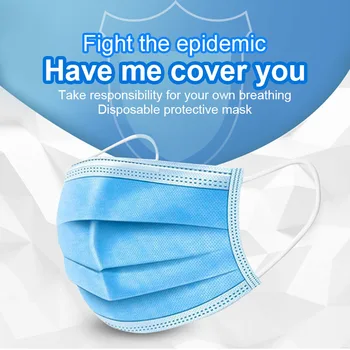 500pcs Disposable Protective Face Mouth Mask Safety Breathable 3 Layers Filter Mask Dustproof Earloop Non Woven Mouth Masks
500pcs Disposable Protective Face Mouth Mask Safety Breathable 3 Layers Filter Mask Dustproof Earloop Non Woven Mouth Masks