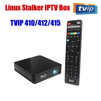 

TVIP 415 Dual WiFi Box Amlogic Quad Core 5GB Android 4.4 Linux Dual OS Smart TV Box Support H.265 Airplay DLNA tvip415/412/410