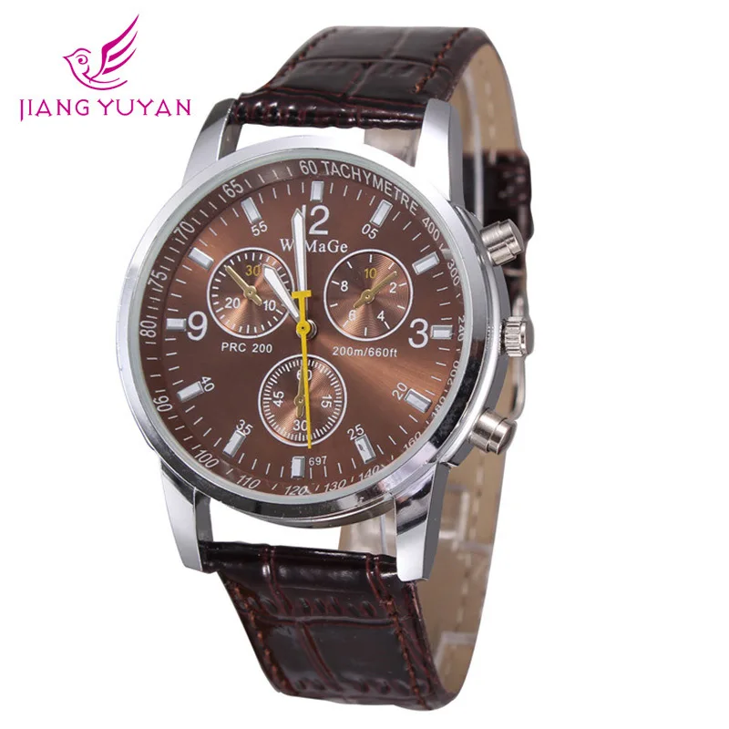 Woma Lattice Womage Ladies' Watch Fake Three-Eyed Decoration Quartz Watch Waterproof Students Leather Strap Watch
Woma Lattice Womage Ladies' Watch Fake Three-Eyed Decoration Quartz Watch Waterproof Students Leather Strap Watch