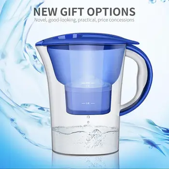 Water Purification Jug 2.5L Brita Water Filters Kettle Pure Healthy Mineral Water Lonizer Alkaline Filtered Pot Home Kitchen
Water Purification Jug 2.5L Brita Water Filters Kettle Pure Healthy Mineral Water Lonizer Alkaline Filtered Pot Home Kitchen