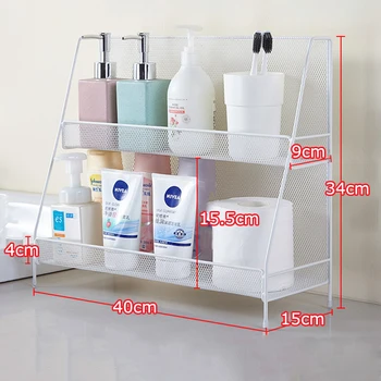 Hot 2-Tier Basket Storage Organizer Metal Mesh Organizer for Bathroom Countertop Storage Kitchen Spice Rack Counter Storage Shel
Hot 2-Tier Basket Storage Organizer Metal Mesh Organizer for Bathroom Countertop Storage Kitchen Spice Rack Counter Storage Shel