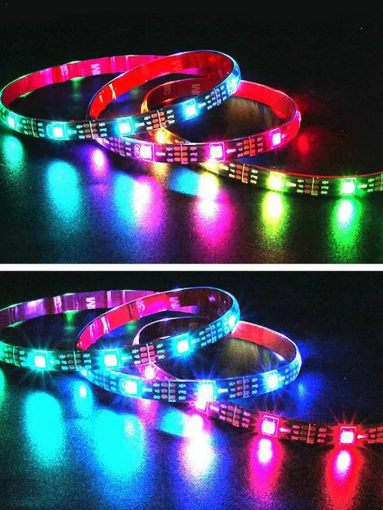 2M 30LED 5050RGB Strip Light TV Background Light with USB Power Supply Changing Color Light
2M 30LED 5050RGB Strip Light TV Background Light with USB Power Supply Changing Color Light
