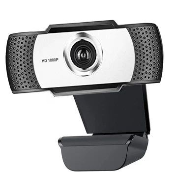 1080P Webcam with Microphone, Computer Camera Web Camera PC Webcam for Video Calling Recording Conferencing 5 Megapixel
1080P Webcam with Microphone, Computer Camera Web Camera PC Webcam for Video Calling Recording Conferencing 5 Megapixel