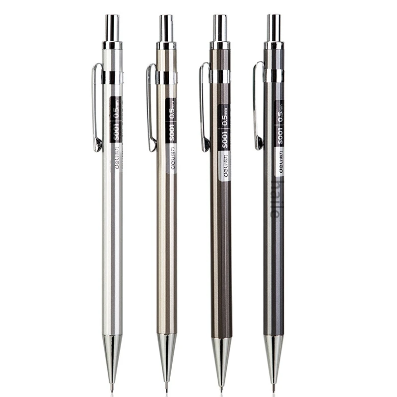 Haile Metal Mechanical Automatic Pencil 0.5mm/0.7mm Refill,For Child Students Writing School Office Supplies Stationery Pens
Haile Metal Mechanical Automatic Pencil 0.5mm/0.7mm Refill,For Child Students Writing School Office Supplies Stationery Pens