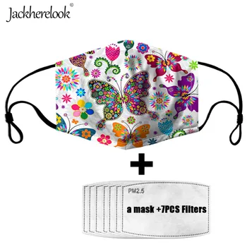 Jackherelook PM2.5 Mouth Mask Butterfly Print Women Face Mask Reusable Outdoor Dust-proof Prevent Health Mask 7PCS Filter Masque
Jackherelook PM2.5 Mouth Mask Butterfly Print Women Face Mask Reusable Outdoor Dust-proof Prevent Health Mask 7PCS Filter Masque