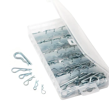 T.K. Excellent R Clip R Pins Shaft Retaining Clip Hair Spring Cotter Zinc,180pcs
T.K. Excellent R Clip R Pins Shaft Retaining Clip Hair Spring Cotter Zinc,180pcs