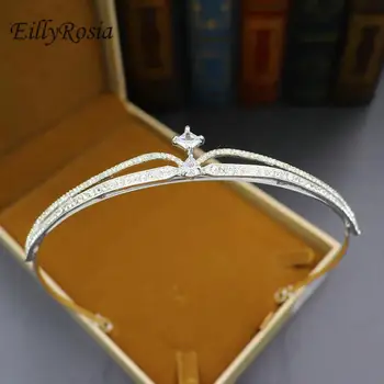 Korean Exquisite Zircon Bridal Tiara Simple Alloy Rhinestones Princess Crown Crystals Headband Bridal Headdress Hair Jewelry
Korean Exquisite Zircon Bridal Tiara Simple Alloy Rhinestones Princess Crown Crystals Headband Bridal Headdress Hair Jewelry