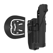 

G17 Bearing Flashlight Holster Inside Waistband Pistol Airsoft Belt Holster IWB Holster For Glock G19 G25 G34 G22 G45 Holsters