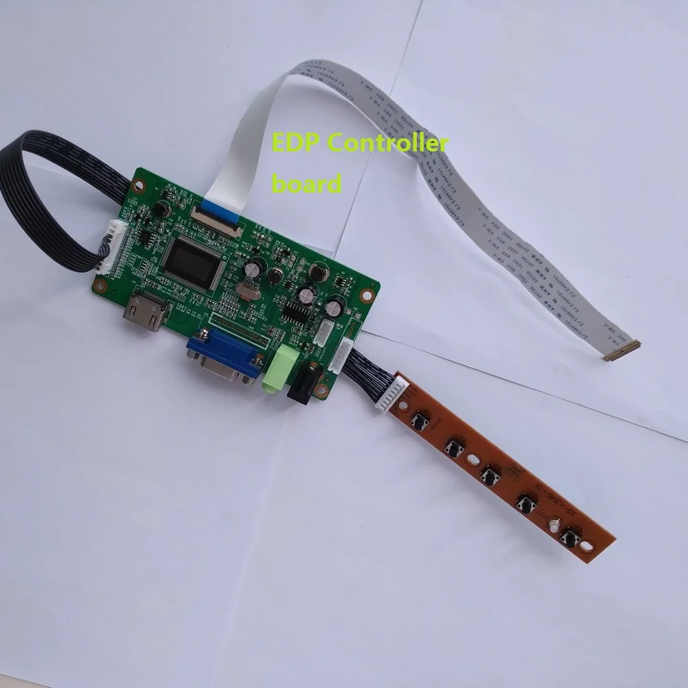 for N156BGN-E43 40Pin KIT VGA HDMI 15.6" DIY EDP LED monitor SCREEN display 1366X768 Controller board LCD DRIVER
for N156BGN-E43 40Pin KIT VGA HDMI 15.6" DIY EDP LED monitor SCREEN display 1366X768 Controller board LCD DRIVER