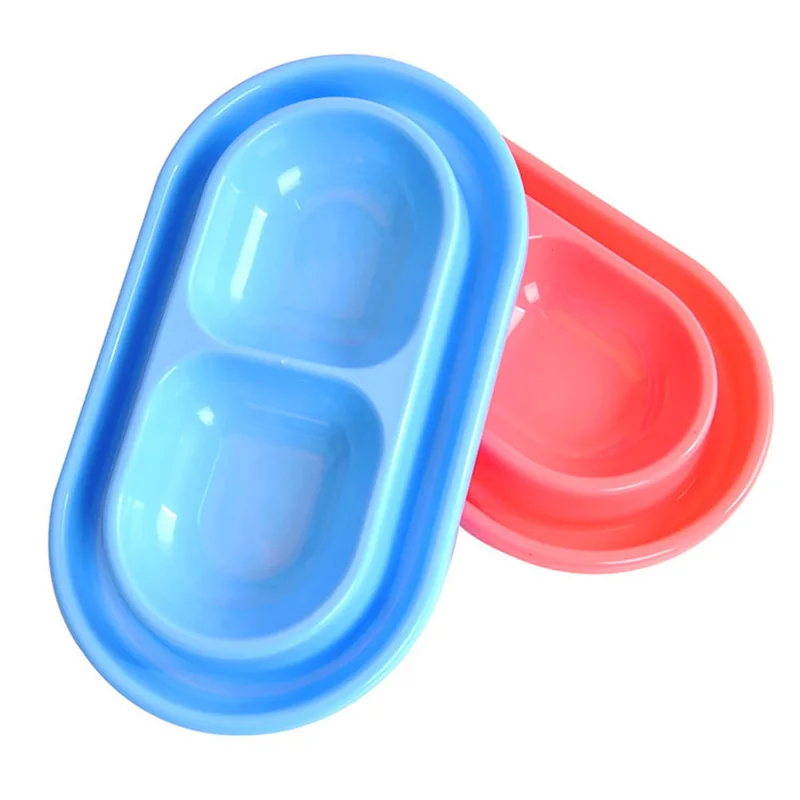 Ant Pet Double Bowl Feeding Tool Plastic Red/Blue High Quailty Drinker Food Feeder Doggie Double Water
Ant Pet Double Bowl Feeding Tool Plastic Red/Blue High Quailty Drinker Food Feeder Doggie Double Water