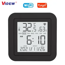 Tuya Smart Home WiFi Remote Control With Temperature and Humidity Sensor with LCD Screen Works with Alexa and Google Assistant
Tuya Smart Home WiFi Remote Control With Temperature and Humidity Sensor with LCD Screen Works with Alexa and Google Assistant