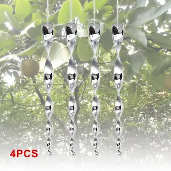 Bird Repellent Spiral Rods 4PCS/Set Plastic Bird Scarer Bird Repellent Scare Rods Creative Tree Outdoors Hunting
Bird Repellent Spiral Rods 4PCS/Set Plastic Bird Scarer Bird Repellent Scare Rods Creative Tree Outdoors Hunting