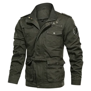 2019 New Autumn Winter Military Jacket Men Casual Outdoor Mens Jackets And Coats Multi-pocket Mens Jackets Plus Size 5XL
2019 New Autumn Winter Military Jacket Men Casual Outdoor Mens Jackets And Coats Multi-pocket Mens Jackets Plus Size 5XL