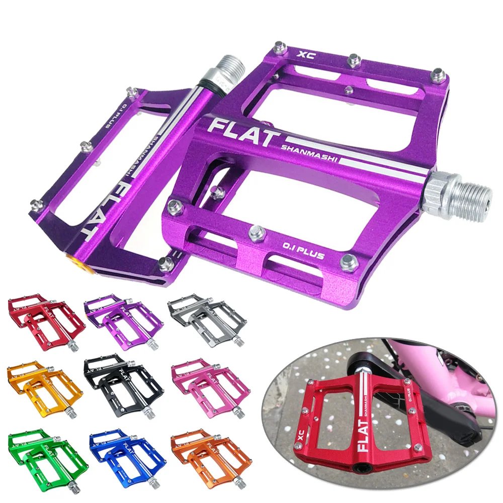 Ultra-light Alloy Pedal MTBMountain Bike Bicycle Pedals Nylon Fiber 9 Colors Big Foot Road Bike Bearing Pedals Bicycle Bike Part
Ultra-light Alloy Pedal MTBMountain Bike Bicycle Pedals Nylon Fiber 9 Colors Big Foot Road Bike Bearing Pedals Bicycle Bike Part