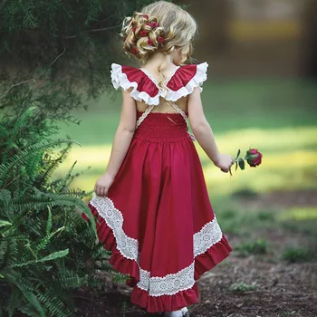 2020 summer Girls ins flying sleeves dress short long dovetail dresses European American babylace backless irregular hemlines
2020 summer Girls ins flying sleeves dress short long dovetail dresses European American babylace backless irregular hemlines