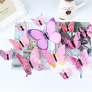 12 Pcs 3D Pink Butterfly Fridge Magnet Suit for Kids Home Kitchen Decoration Ornaments Gift Ideas Magnets Refrigerators DIY
12 Pcs 3D Pink Butterfly Fridge Magnet Suit for Kids Home Kitchen Decoration Ornaments Gift Ideas Magnets Refrigerators DIY