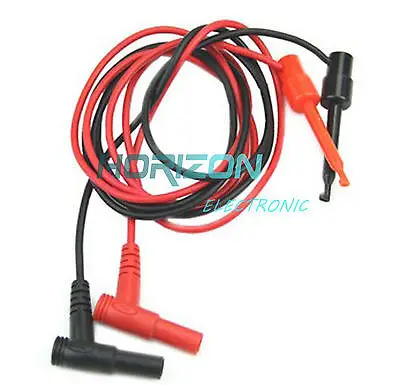 1Pair For Multimeter Test Equipment Banana Plug To Test Hook Clip Probe Cable HOT
1Pair For Multimeter Test Equipment Banana Plug To Test Hook Clip Probe Cable HOT