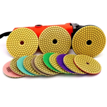 1pc Diamond Wet Polishing Disc Sander Pad 4 Inch Rotary Parts Tool Replacement
1pc Diamond Wet Polishing Disc Sander Pad 4 Inch Rotary Parts Tool Replacement