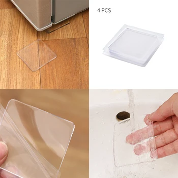 4PCS Washing Machine Anti Vibration Pad Refrigerator Cabinet Shock Proof Non Slip Mat Sofa Table Floor Furniture Protectors Pad
4PCS Washing Machine Anti Vibration Pad Refrigerator Cabinet Shock Proof Non Slip Mat Sofa Table Floor Furniture Protectors Pad