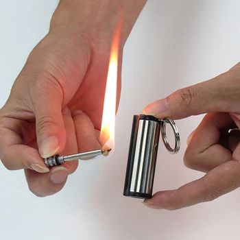 Thousands Of Times Endless Reusable Match Lighter Keychain Flint Fire Starter kerosene Free Fire Lighter Camping Survival Tools
Thousands Of Times Endless Reusable Match Lighter Keychain Flint Fire Starter kerosene Free Fire Lighter Camping Survival Tools