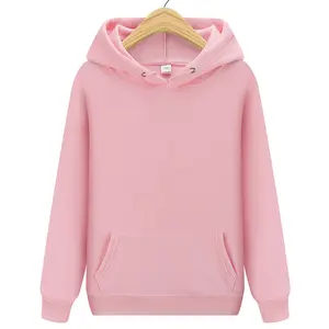 sudadera con capucha rosa hombre