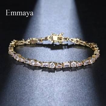 EMMAYA Hot Sale Three Different Shape Geomerty Design Brilliant Bracelet WIth Cubic Zircon For Female Banquet First Choice
EMMAYA Hot Sale Three Different Shape Geomerty Design Brilliant Bracelet WIth Cubic Zircon For Female Banquet First Choice