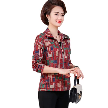 Spring autumn coat Jacket women new spring short plaid Jackets Plus size thin middle-aged womens casual windbreaker Overcoat 5XL
Spring autumn coat Jacket women new spring short plaid Jackets Plus size thin middle-aged womens casual windbreaker Overcoat 5XL