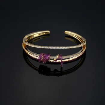 A Shi Lai Yun Zhun (Lucky Dumplings) bracelet with crystal diamond bracelet European and American fashionable women's jewelry
A Shi Lai Yun Zhun (Lucky Dumplings) bracelet with crystal diamond bracelet European and American fashionable women's jewelry
